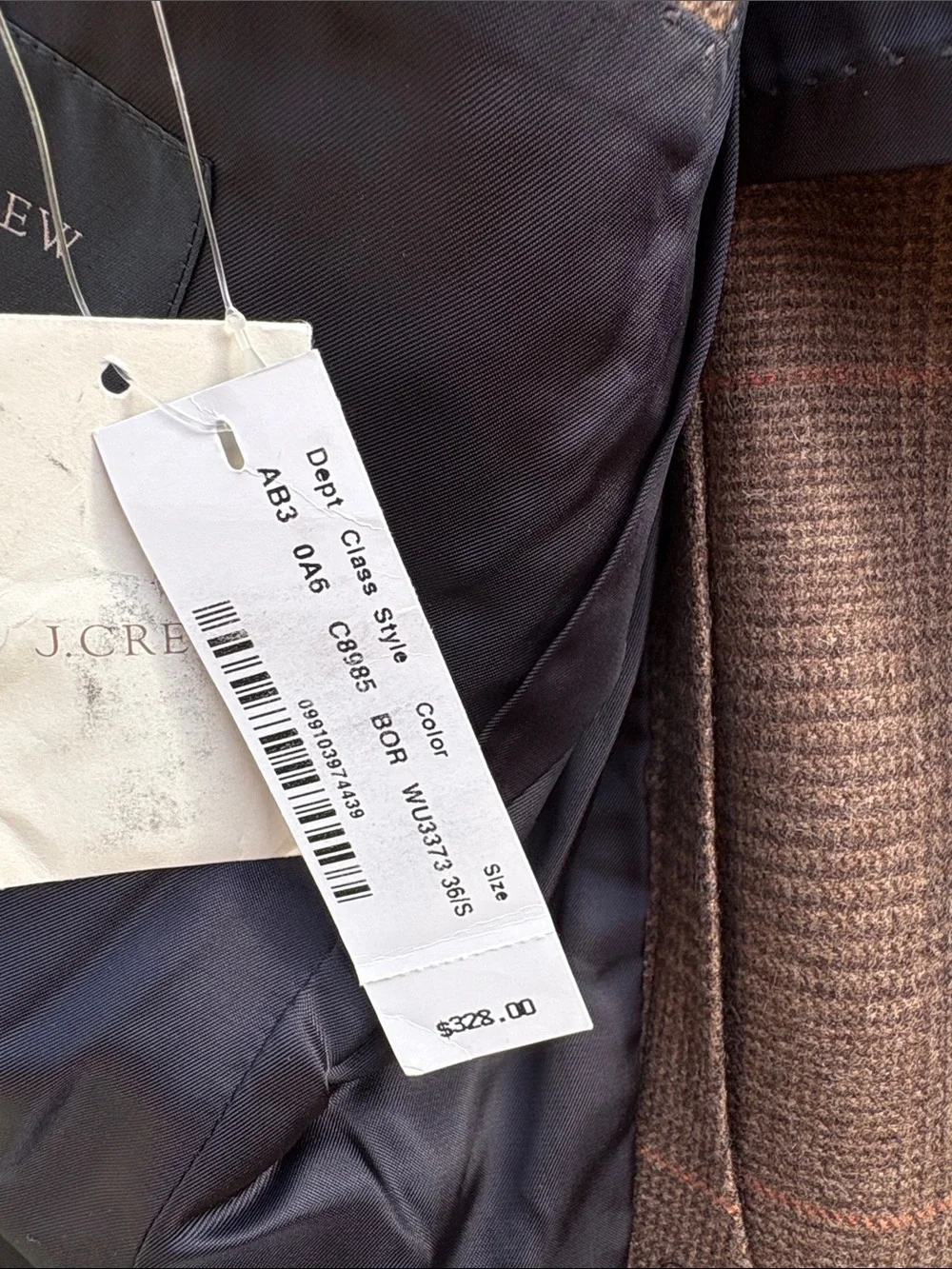 NWT J. Crew Ludlow Blazer Sports Jacket size 36S